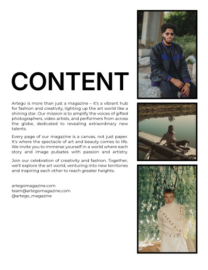 ARTEGO MAGAZINE - MEN JUNE ISSUE 889, page 2