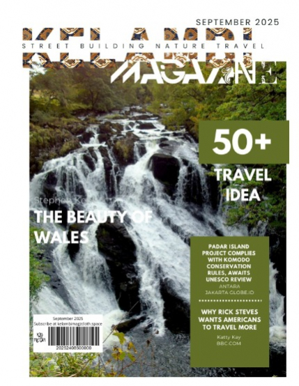 Kelambi Magazine 19th September 2025 Travel Street Building Nature, page 1