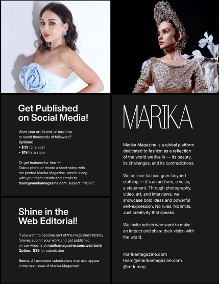 MARIKA MAGAZINE FASHION & GLAMOUR (ISSUE 6254 - April), page 2