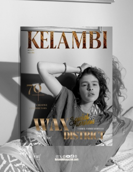 Kelambi Magazine Special Interview Yannick Verdier Monsegur, Portrait Edition Issue Vol 096, page 2