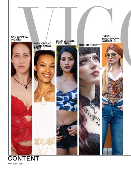 VIGOUR MAGAZINE Fashion & Beauty | November 2025 | Issue 04, page 2