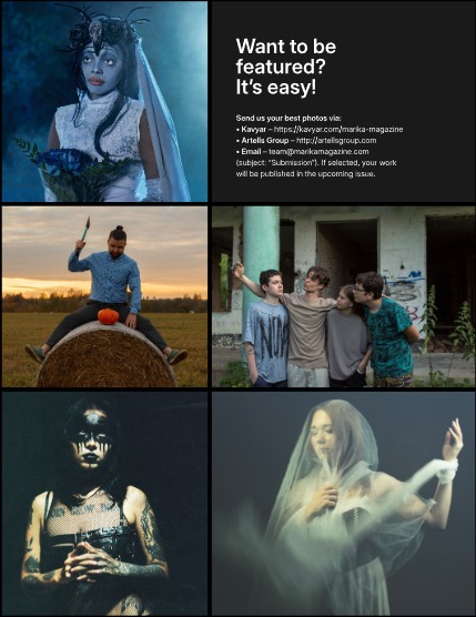 MARIKA MAGAZINE HALLOWEEN (ISSUE 6072 - DECEMBER), page 3