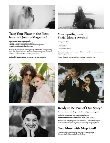 QUADRO MAGAZINE - PORTRAIT APRIL (Vol 1552), page 3