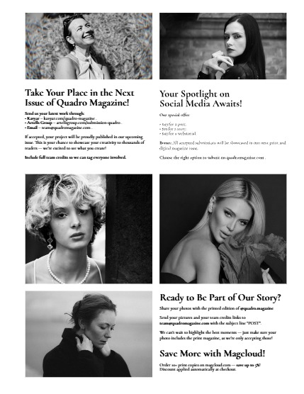QUADRO MAGAZINE - PORTRAIT SEPTEMBER (Vol 1725), page 3
