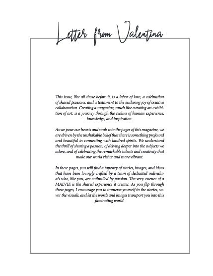 MALVIE NOIR Spécial Édition Vol. 106 November 2023, page 3