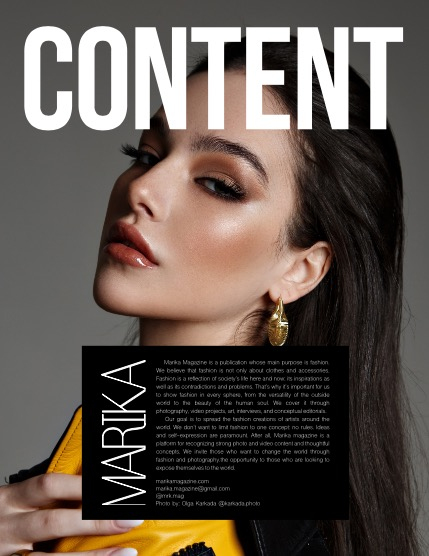 MARIKA MAGAZINE FASHION & GLAMOUR (ISSUE 5458 - JANUARY), page 2