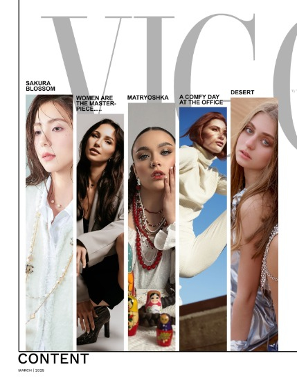 VIGOUR MAGAZINE Fashion & Beauty | March 2025 | Issue 07, page 2