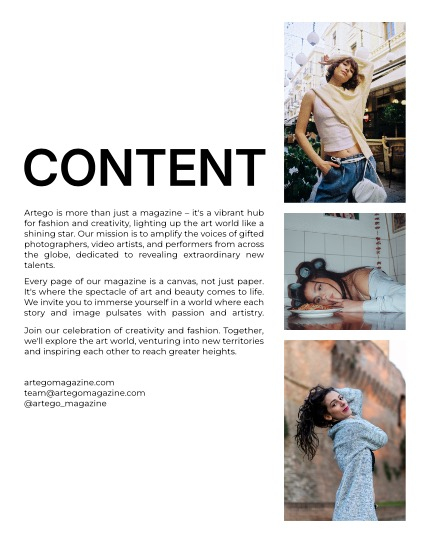 ARTEGO MAGAZINE - PORTRAIT APRIL ISSUE 804, page 2
