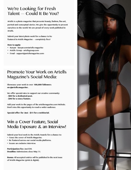 ARTELLS MAGAZINE - PORTRAIT JUNE (Vol 3335), page 3