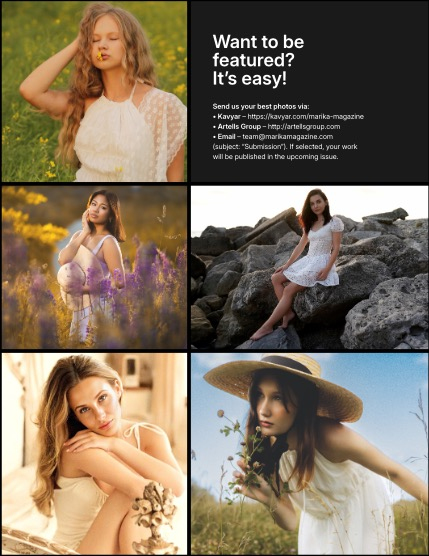 MARIKA MAGAZINE PORTRAIT (ISSUE 5923 - SEPTEMBER), page 3