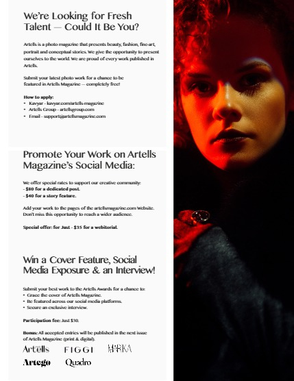 ARTELLS MAGAZINE - PORTRAIT MARCH (Vol 3946), page 3