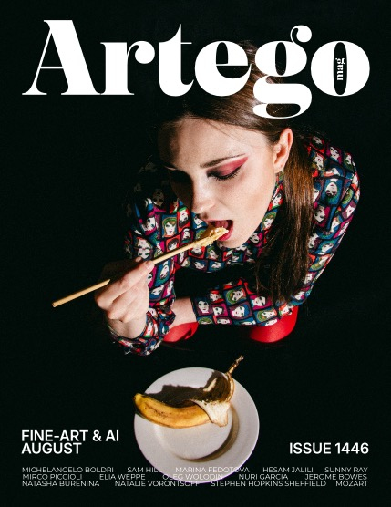 ARTEGO MAGAZINE - FINE-ART & AI AUGUST ISSUE 1446, page 1