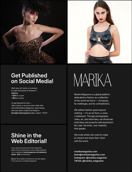 MARIKA MAGAZINE FASHION & GLAMOUR (ISSUE 6373 - AUGUST), page 2