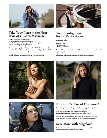 QUADRO MAGAZINE - PORTRAIT JULY (Vol 1203), page 3
