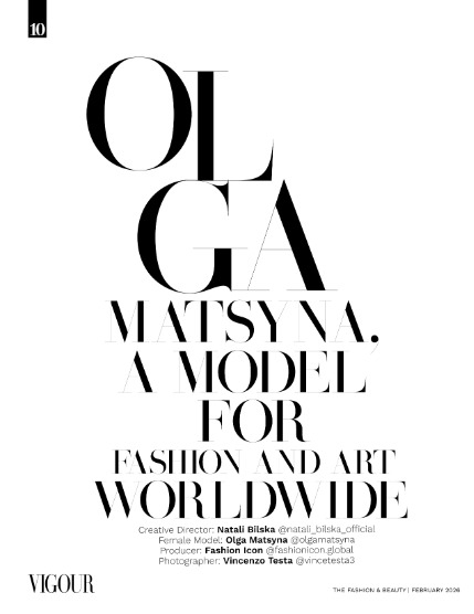 VIGOUR MAGAZINE Fashion & Beauty | February 2026 | Issue 06, page 10