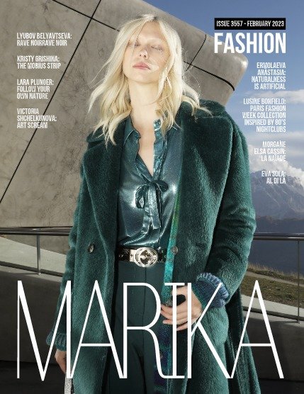 MARIKA MAGAZINE FASHION (ISSUE 3557 - FEBRUARY), page 1