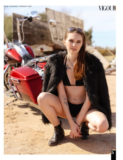 VIGOUR MAGAZINE Nude & Boudoir | February 2025 | Issue 06, page 5