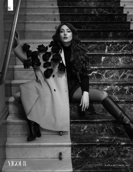 VIGOUR MAGAZINE Black And White | April 2025 | Issue 01, page 8