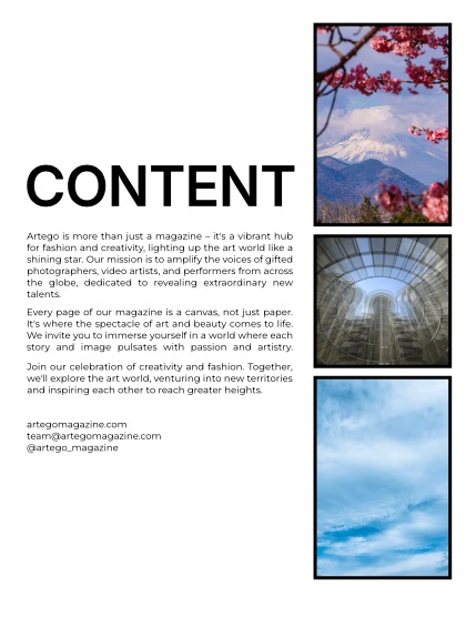 ARTEGO MAGAZINE - NATURE & TRAVELS MAY ISSUE 848, page 2