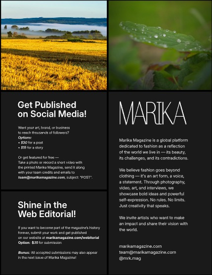 MARIKA MAGAZINE NATURE & TRAVELS (ISSUE 6023 - NOVEMBER), page 2
