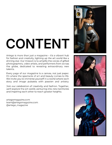 ARTEGO MAGAZINE - PORTRAIT DECEMBER ISSUE 1177, page 2