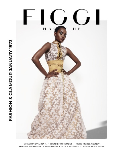 FIGGI MAGAZINE - FASHION & GLAMOUR JANUARY (Vol 1973), page 1