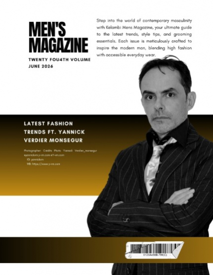 Kelambi Magazine Men Fashion Special Interview with Yannick Verdier Monsegur June Edition Vol 024, page 2