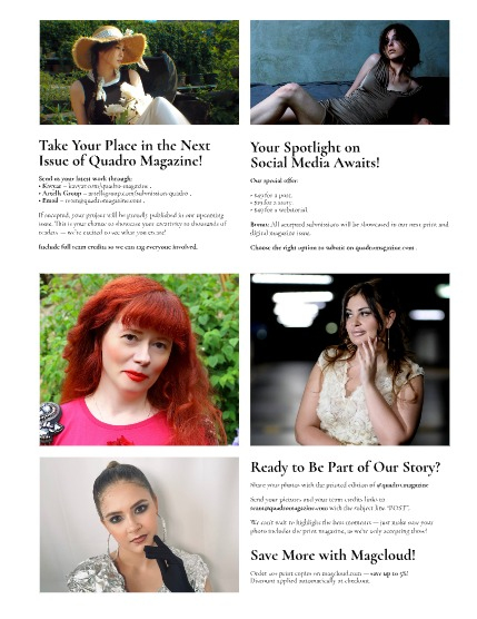 QUADRO MAGAZINE - PORTRAIT JULY (Vol 1668), page 3