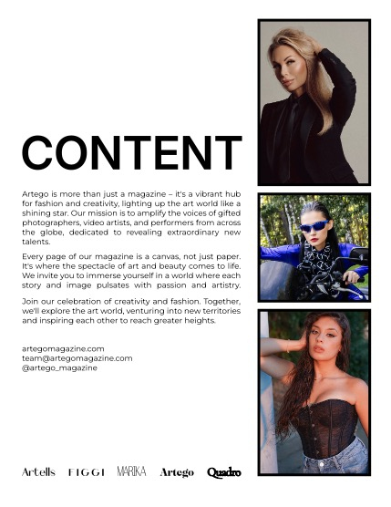 ARTEGO MAGAZINE - PORTRAIT AUGUST ISSUE 1470, page 2