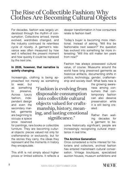 Мальви, журнал. Основной выпуск, выпуск 71 (MALVIE MAIN ISSUE 71), page 8