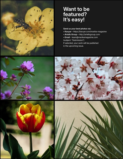 MARIKA MAGAZINE NATURE & TRAVELS (ISSUE 5726 - JUNE), page 3
