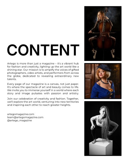 ARTEGO MAGAZINE - PORTRAIT JANUARY ISSUE 1206, page 2