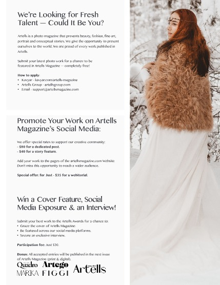 ARTELLS MAGAZINE - PORTRAIT FEBRUARY (Vol 3887), page 3