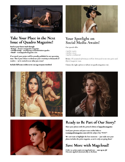 QUADRO MAGAZINE - PORTRAIT MAY (Vol 1596), page 3