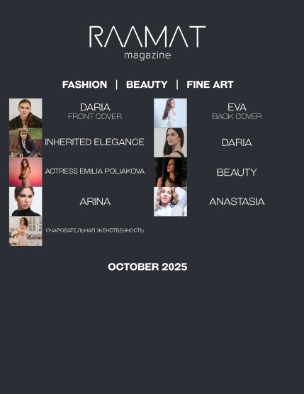 RAAMAT Magazine October 2025 Issue 1, page 3