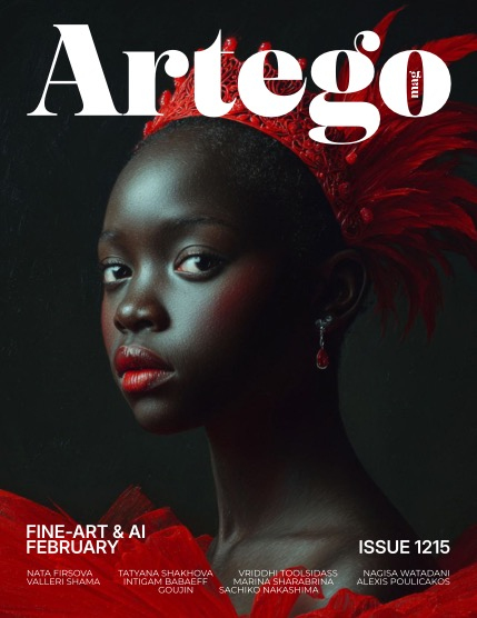 ARTEGO MAGAZINE - FINE-ART & AI FEBRUARY ISSUE 1215, page 1