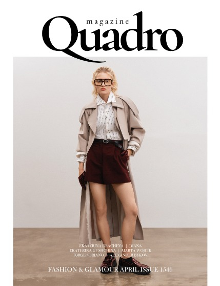 QUADRO MAGAZINE - FASHION & GLAMOUR APRIL (Vol 1546 ), page 1