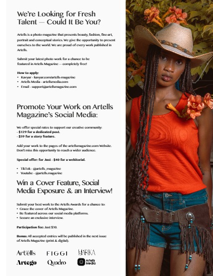 ARTELLS MAGAZINE - PORTRAIT SEPTEMBER (Vol 4283), page 3