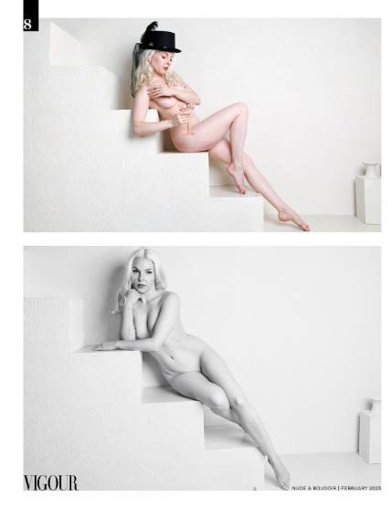 VIGOUR MAGAZINE Nude & Boudoir | February 2025 | Issue 04, page 8