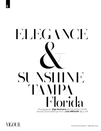 VIGOUR MAGAZINE Fashion & Beauty | February 2026 | Issue 17, page 4