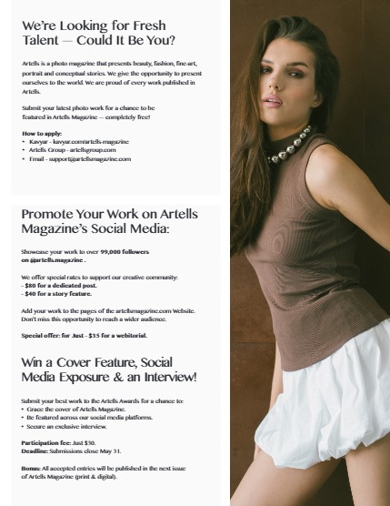 ARTELLS MAGAZINE - PORTRAIT JUNE (Vol 3324), page 3