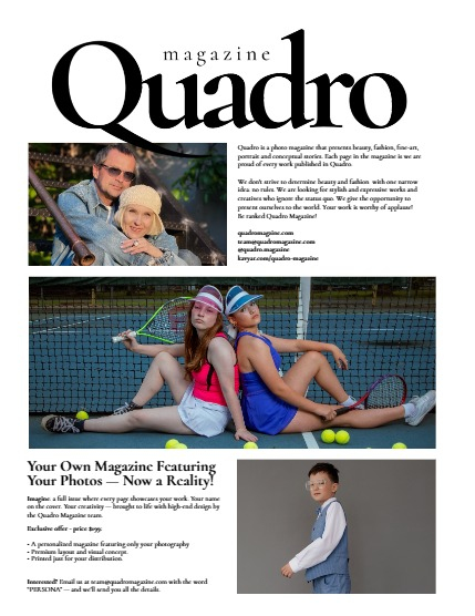 QUADRO MAGAZINE - PEOPLE LIVE FASHION ART JULY (Vol 1162), page 2