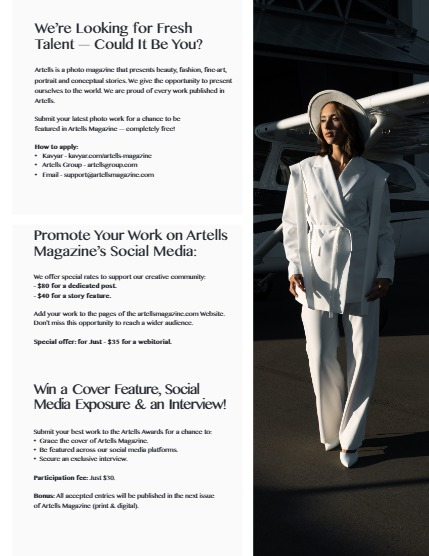 ARTELLS MAGAZINE - PORTRAIT OCTOBER (Vol 3647), page 3