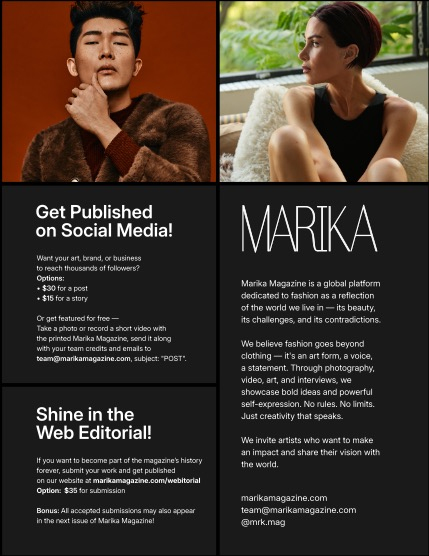 MARIKA MAGAZINE SENSE. VIEW. STYLE (ISSUE 5989 - OCTOBER), page 2