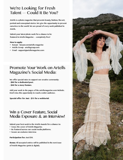 ARTELLS MAGAZINE - PORTRAI JULY (Vol 3398), page 3