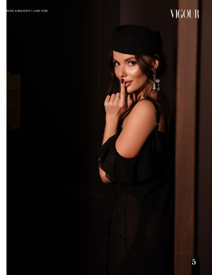 VIGOUR MAGAZINE The Nude & Boudoir | June 2026 | Issue 01, page 5