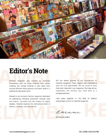Kelambi Magazine Special Teen Kids September Edition Vol 053, page 4