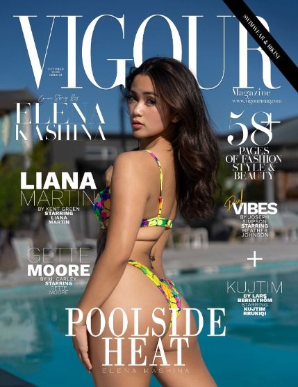 Вигор, журнал. Купальники и бикини, октябрь 2026, выпуск 1 (VIGOUR MAGAZINE Swimwear & Bikini | October 2026 | Issue 01), page 1