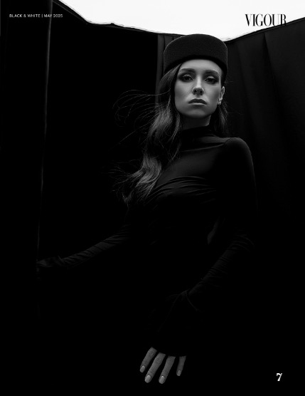 VIGOUR MAGAZINE Black And White | May 2025 | Issue 01, page 7