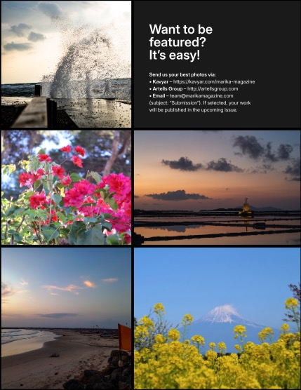 MARIKA MAGAZINE NATURE & TRAVELS (ISSUE 6117 - JANUARY), page 3